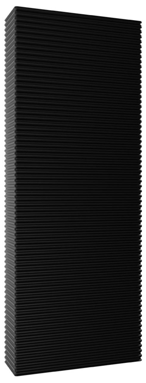 Pillar 16.13"H x 6.25"W 2-Light Outdoor Wall Light in Black