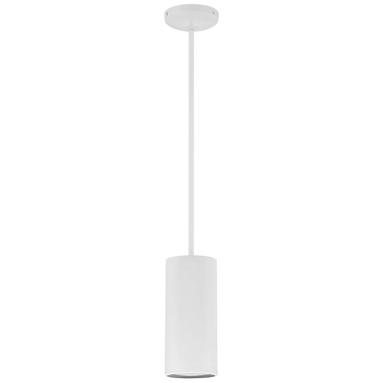 Image 7 Pilson 4 1/2" Wide Matte White LED Mini Pendant more views