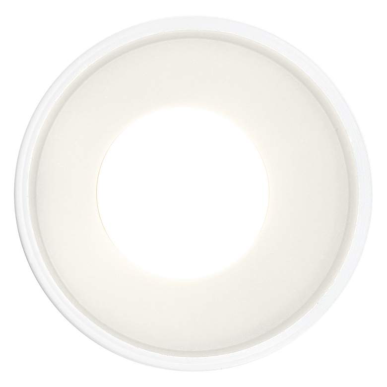 Image 2 Pilson 4 3/4" Wide Matte White LED Mini Pendant more views