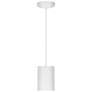 3_Pilson 4 3/4" Wide Matte White LED Mini Pendant more views