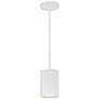 5_Pilson 4 3/4" Wide Matte White LED Mini Pendant more views