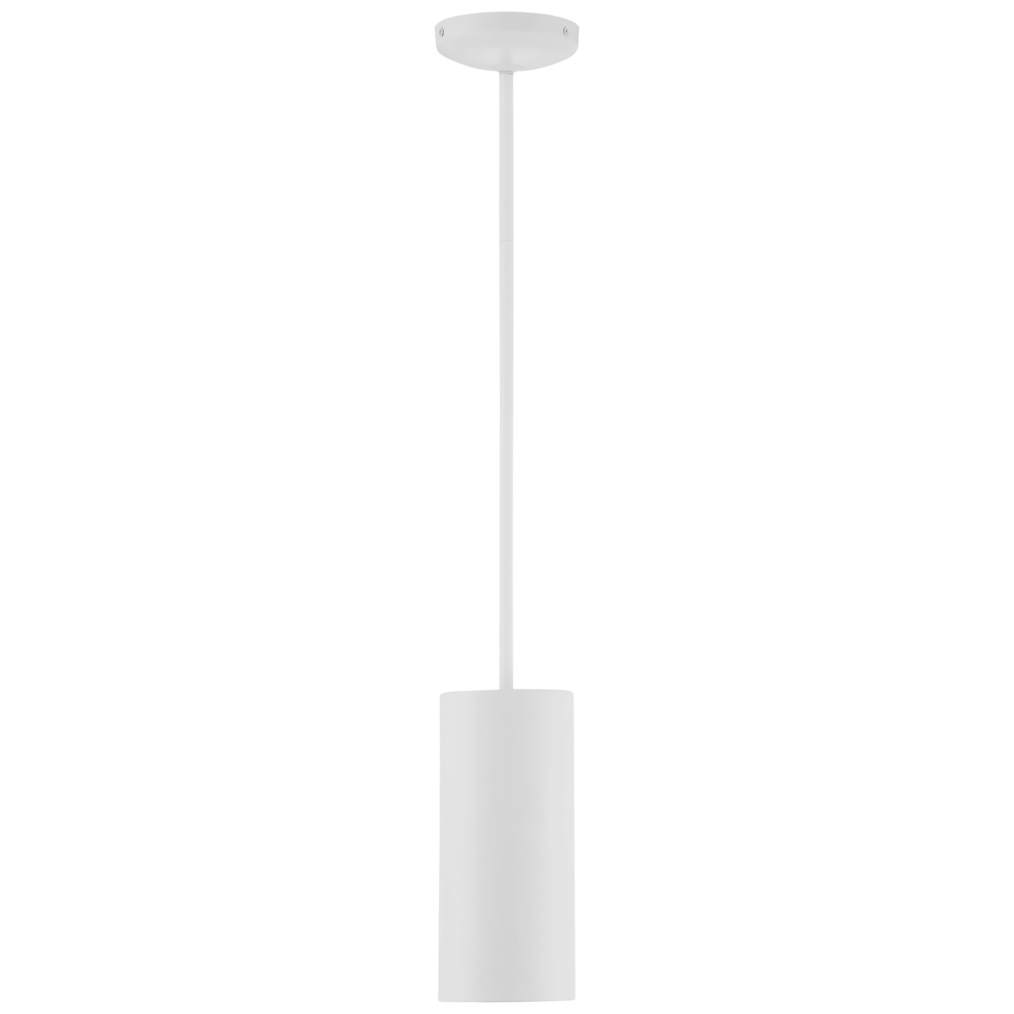 Image 3 Pilson 4 3/4" Wide Matte White Mini Pendant more views