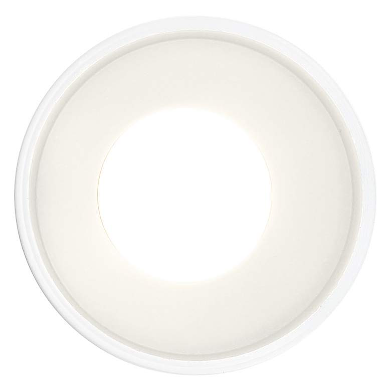 Image 3 Pilson 4 3/4" Wide Matte White Mini Pendant more views