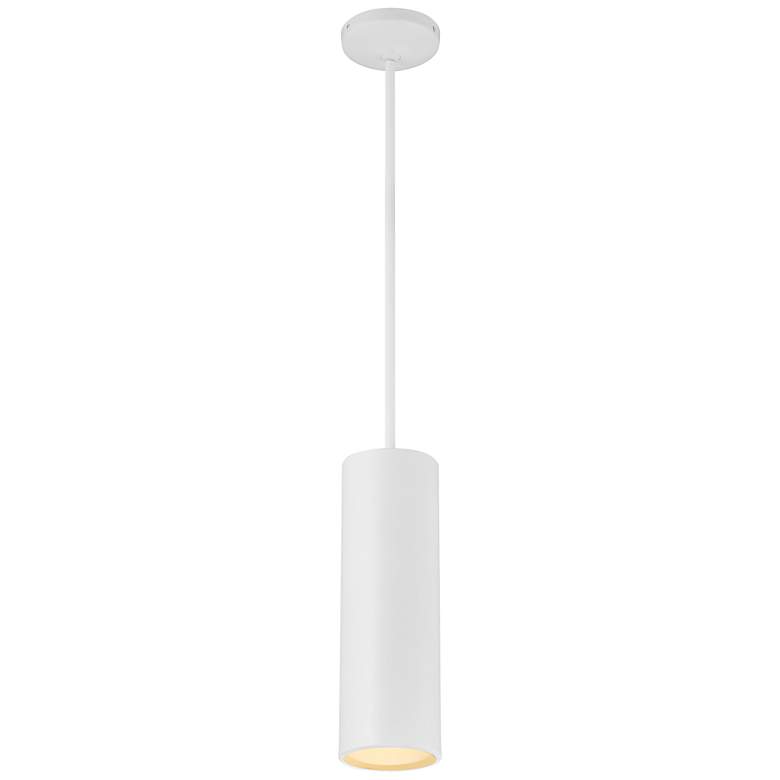 Image 4 Pilson - E26 LED 15 inch Rod Pendant - Matte White Finish more views