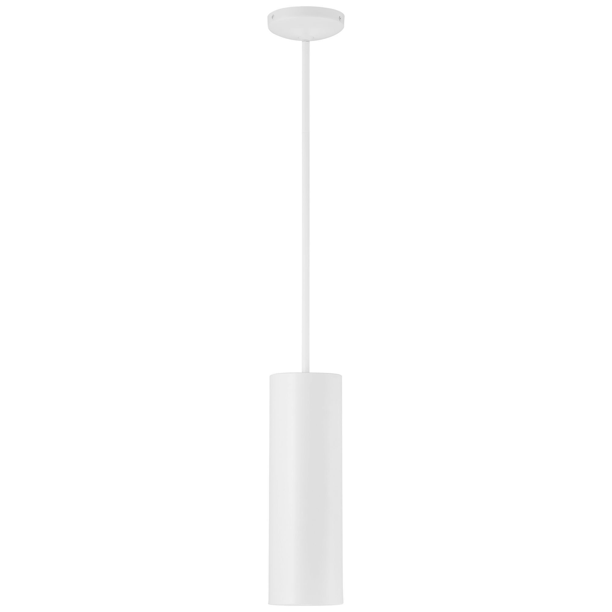 Image 3 Pilson Large Matte White LED Pendant With Black Cord more views