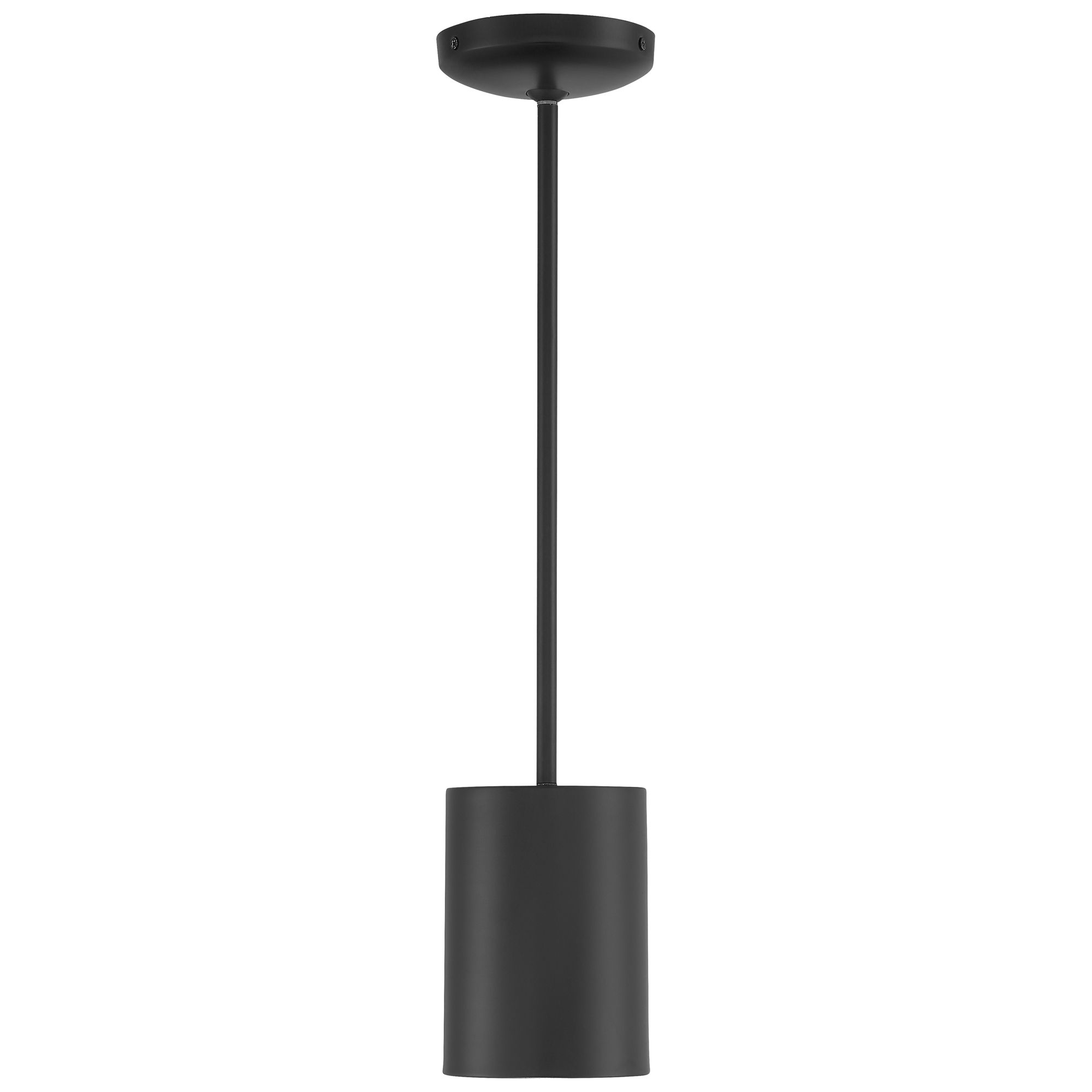 Image 3 Pilson Small Matte Black LED Pendant With Black Cord more views