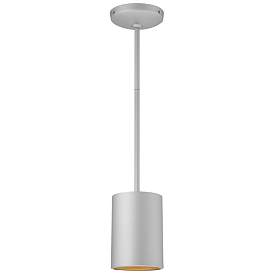 Image1 of Pilson Small Satin Pendant With Rigid Stem