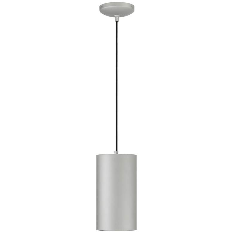 Image 2 Pilson XL 6" Wide Satin Tall Cable Mini Pendant more views
