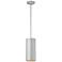 Pilson XL 6" Wide Satin Tall Rigid Stem LED Mini Pendant