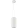 5_Pilson XL 6"W Matte White Tall Rigid Stem LED Mini Pendant more views