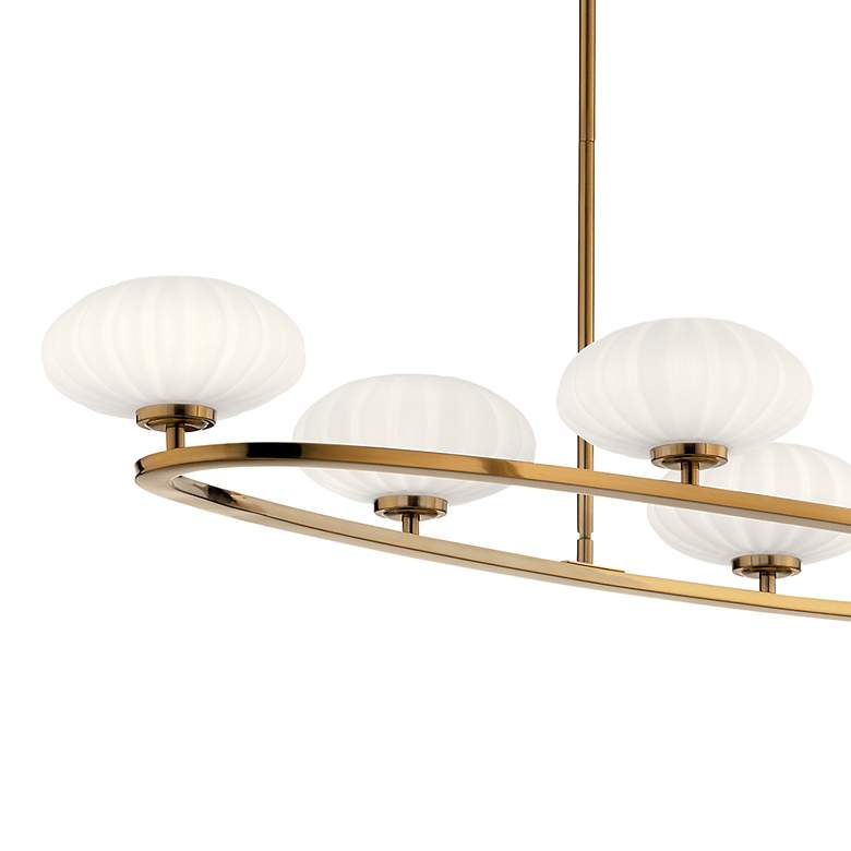 Image 4 Pim 39" Oval Chandelier Gold more views