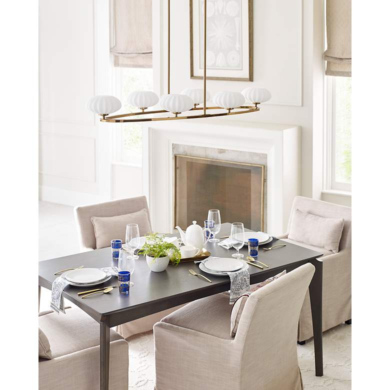 Image 7 Pim 39" Oval Chandelier Gold more views