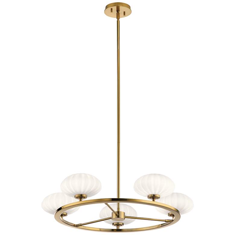 Image 1 Pim 40" Chandelier Gold