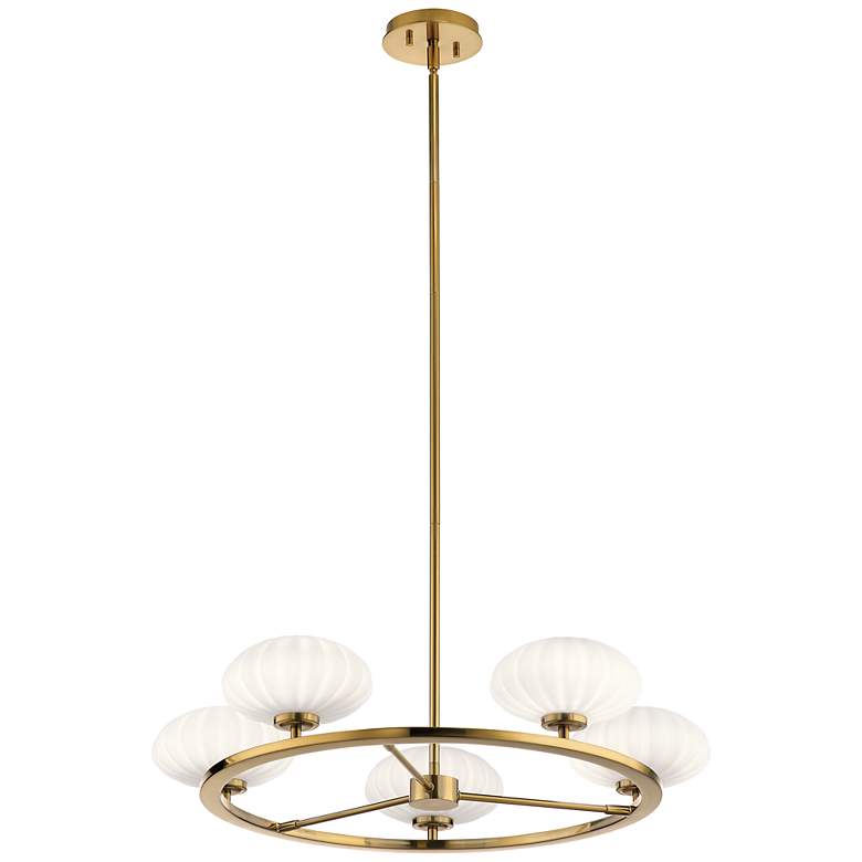 Image 1 Pim 40 inch  Chandelier Gold