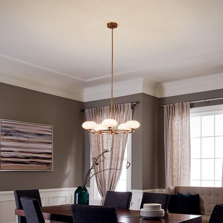 Image 6 Pim 40" Chandelier Gold more views