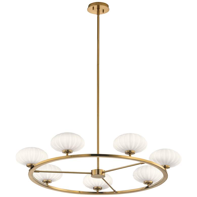 Image 1 Pim 40 inch  Chandelier  Gold