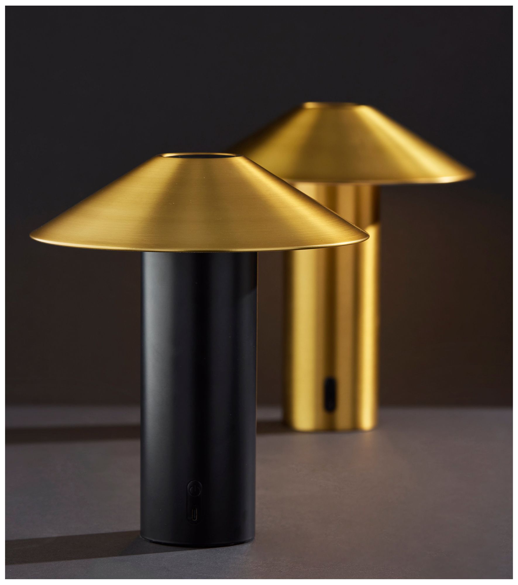 Image 6 Pina LED Cordless Table Lamp- Black more views