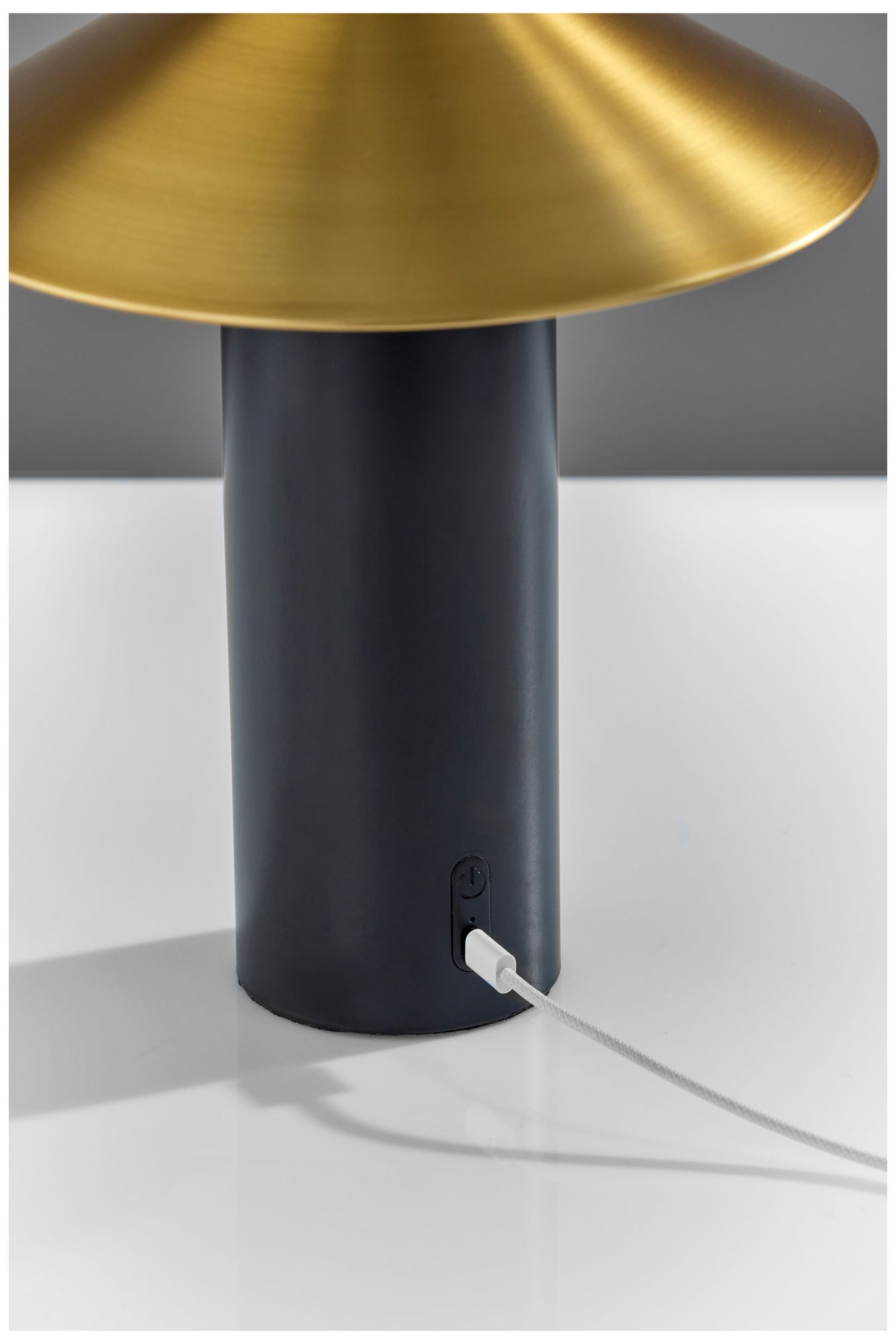 Image 7 Pina LED Cordless Table Lamp- Black more views