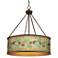 Pine Cone Branch Yulie 24 3/4" Wide Bronze Pendant Light