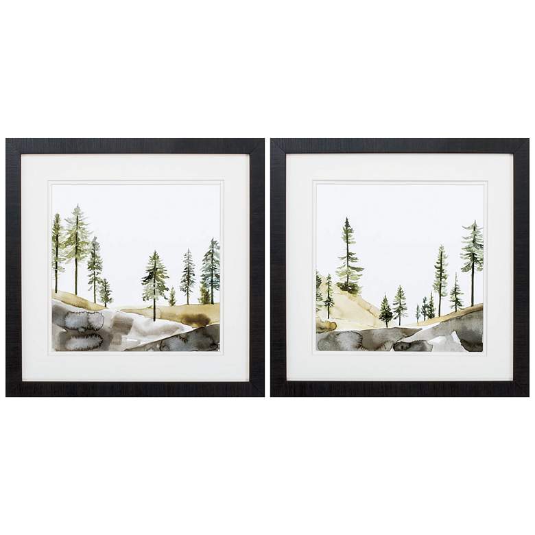 Image 1 Pine Hill 18" Square 2-Piece Framed Wall Art