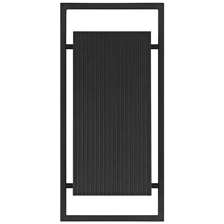 Image 6 Pine Hills 16.75" Wide 1-Light Black Outdoor Wall Light more views