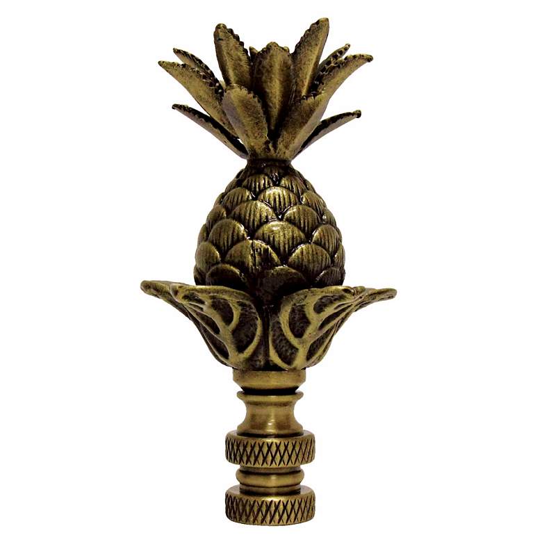 Image 1 Pineapple Antique Metal Finial