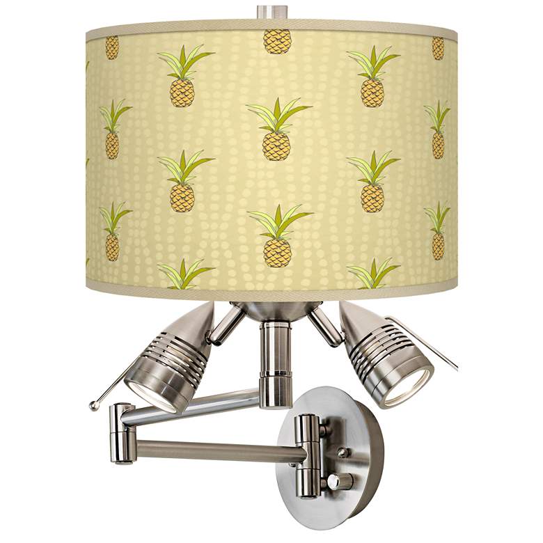 Image 1 Pineapple Delight Giclee Swing Arm Wall Lamp