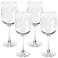 Pineapple Engraved All-Purpose Wine Glass Set of 4