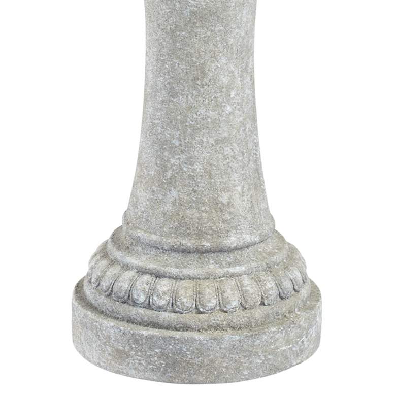 Image 5 Pineapple Old Stone Finish 44" High 3-Tier Outdoor Garden Fountain more views