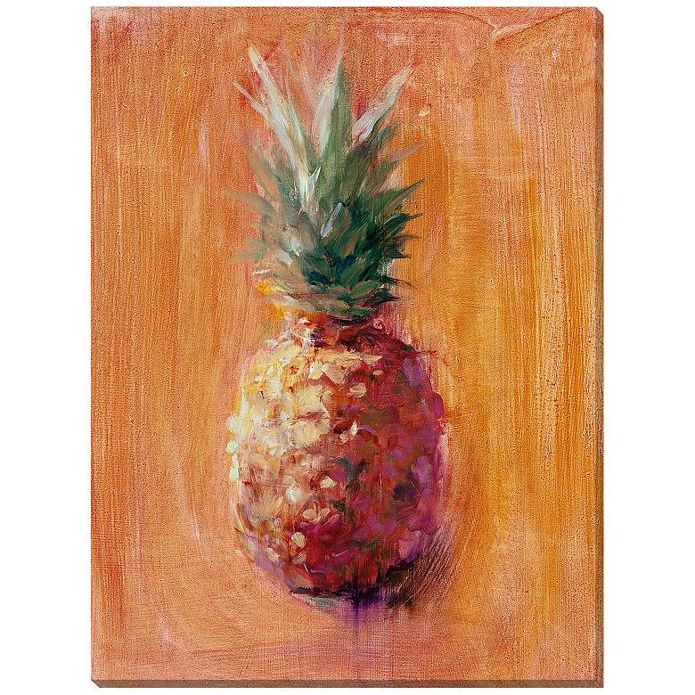 Image 1 Pineapples VI 14 inch x 18 inch Rectangular Canvas Wall Art