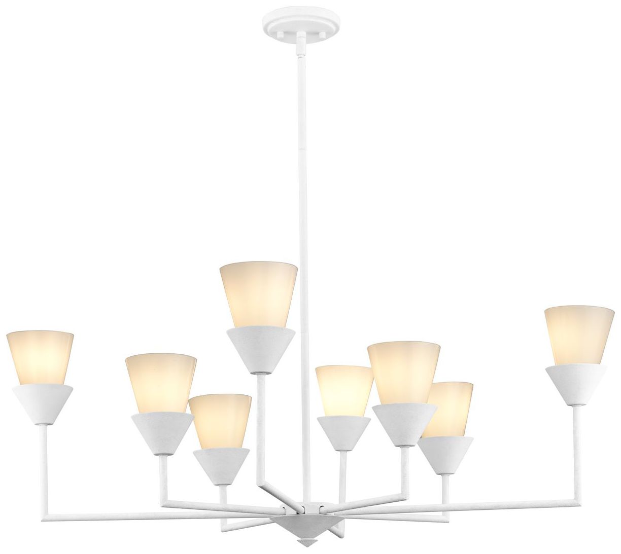 Image 5 Pinellas Collection 14.37 in. Eight-Light Chandelier more views