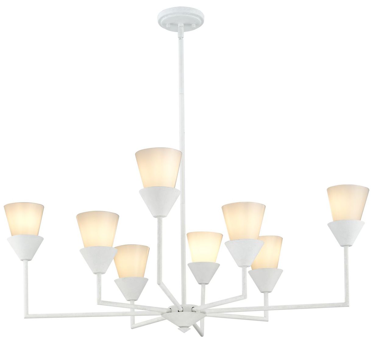 Image 7 Pinellas Collection 14.37 in. Eight-Light Chandelier more views