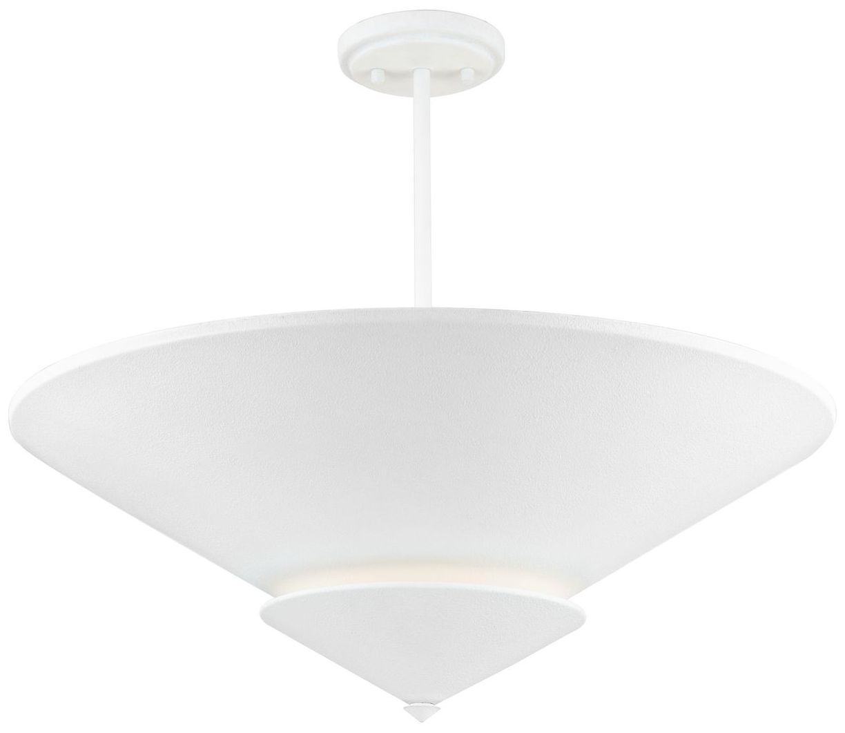 Image 3 Pinellas Collection 25 in. Four-Light Flush Mount more views