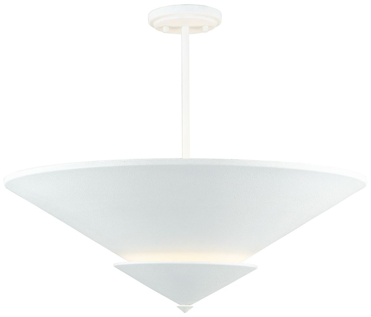 Image 6 Pinellas Collection 25 in. Four-Light Flush Mount more views