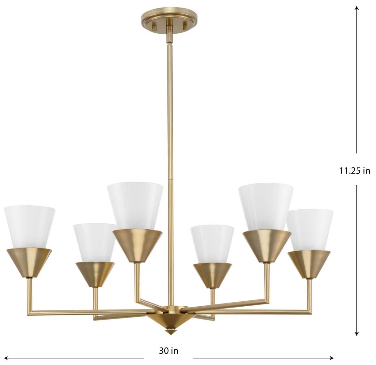 Image 4 Pinellas Collection Six-Light Chandelier more views