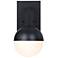 Pineview Black Outdoor Hardwired Wall Sconce