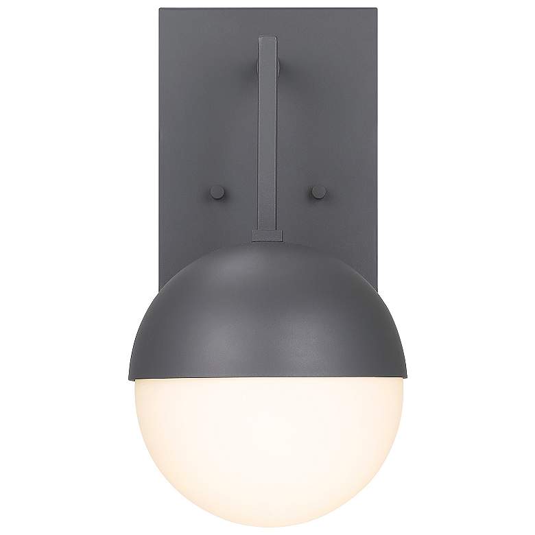 Image 1 Pineview Iron Ore Outdoor Hardwired Wall Sconce