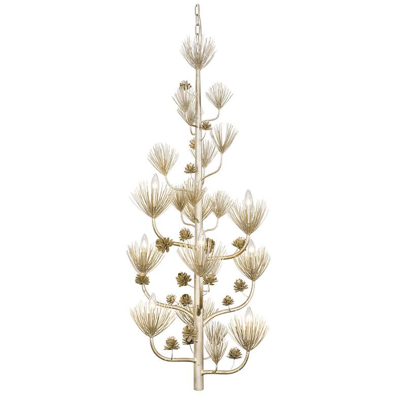 Image 1 Pinion 9-Lt 3-Tier Foyer - Zen Gold