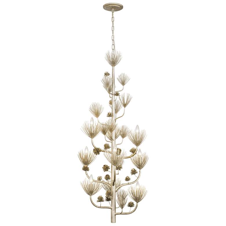 Image 4 Pinion 9-Lt 3-Tier Foyer - Zen Gold more views