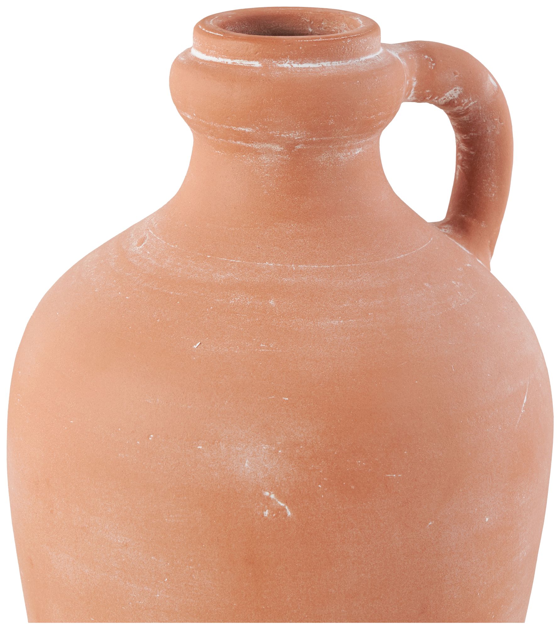 Image 4 Pink Ceramic Traditional Vase, 9" x 9" x 15" more views