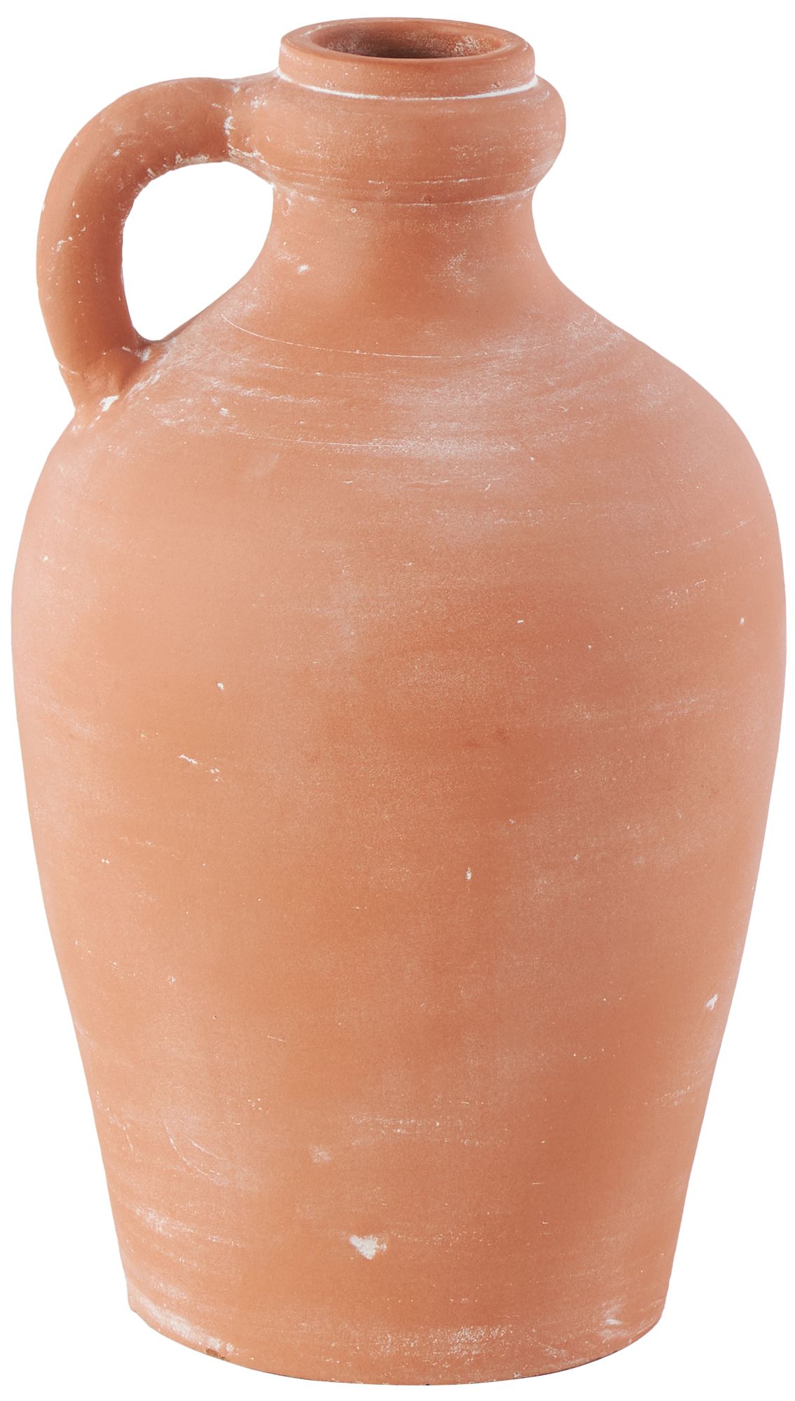 Image 5 Pink Ceramic Traditional Vase, 9" x 9" x 15" more views