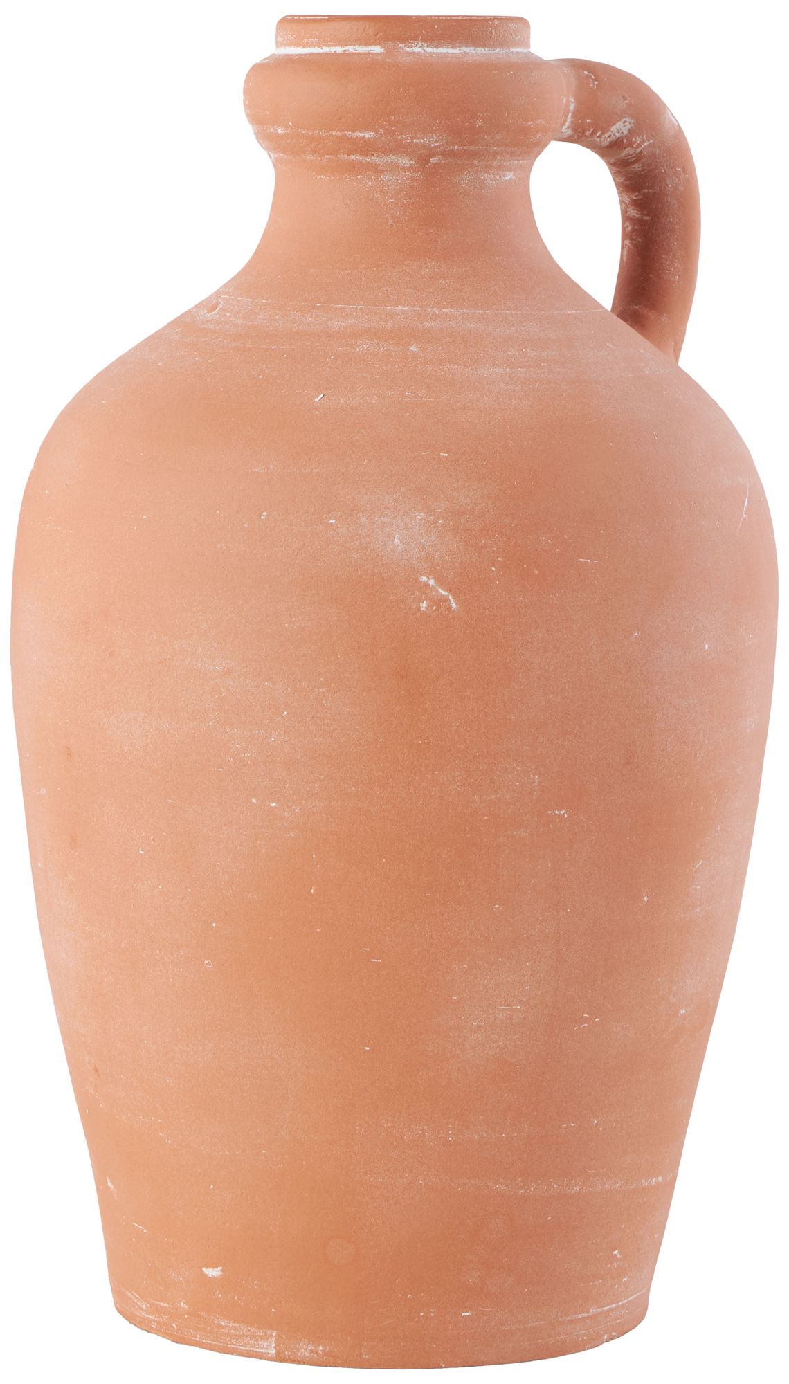 Image 6 Pink Ceramic Traditional Vase, 9" x 9" x 15" more views