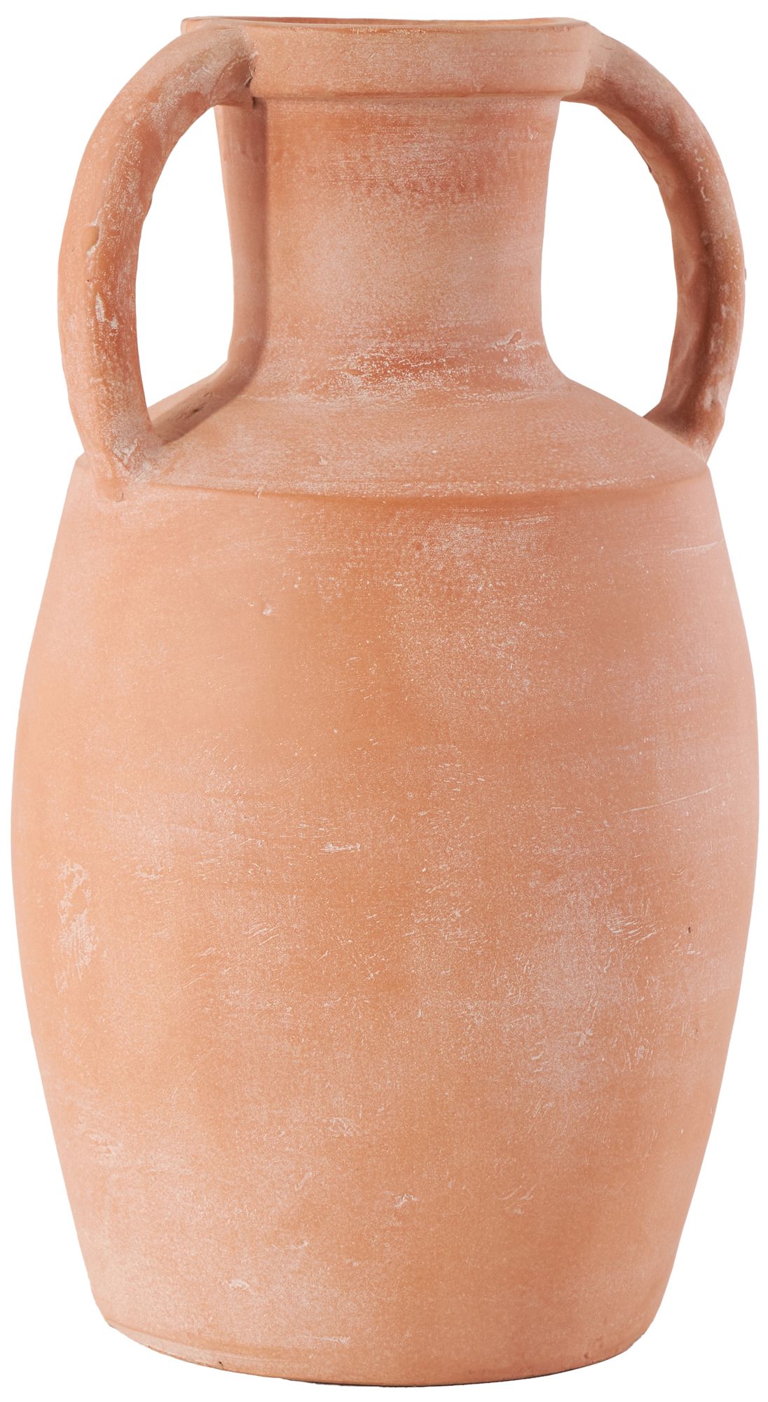 Image 6 Pink Ceramic Traditional Vase, 9" x 9" x 16" more views