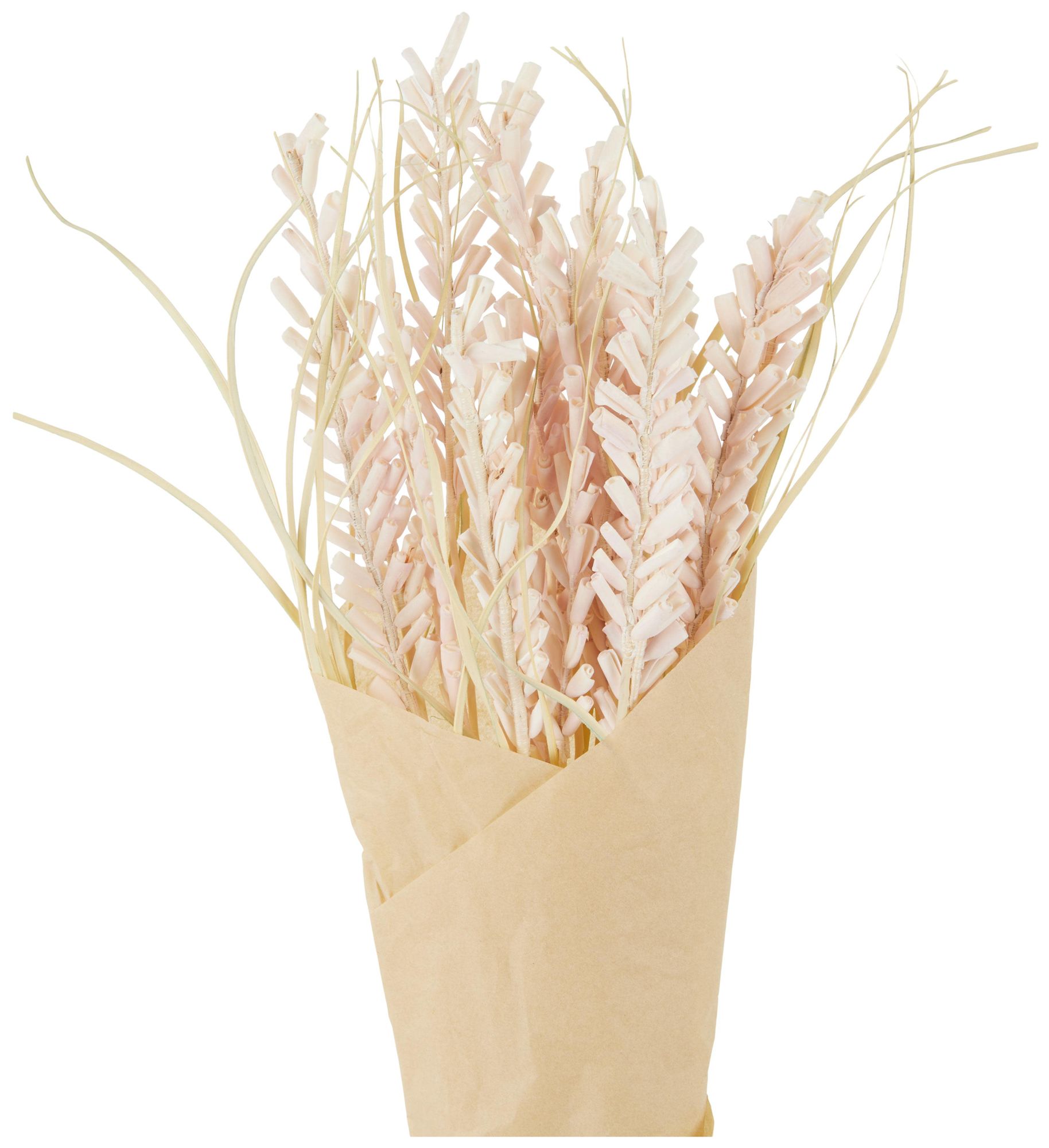 Image 3 Pink Dried Plant French Country Natural Foliage, 6" x 6" x 41" more views