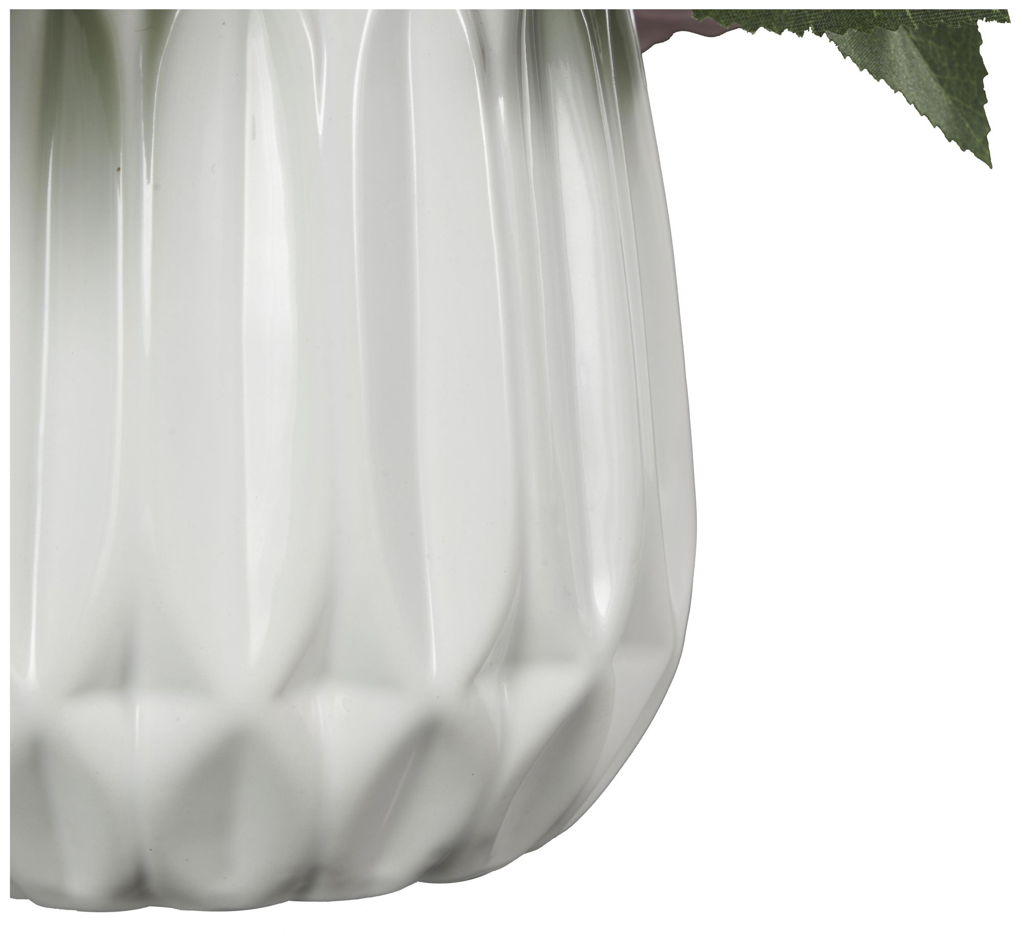 Image 4 Pink Fabric Modern Artificial Flower, 8" x 8" x 9" more views