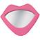 Pink Lips 22" High Wall Mirror