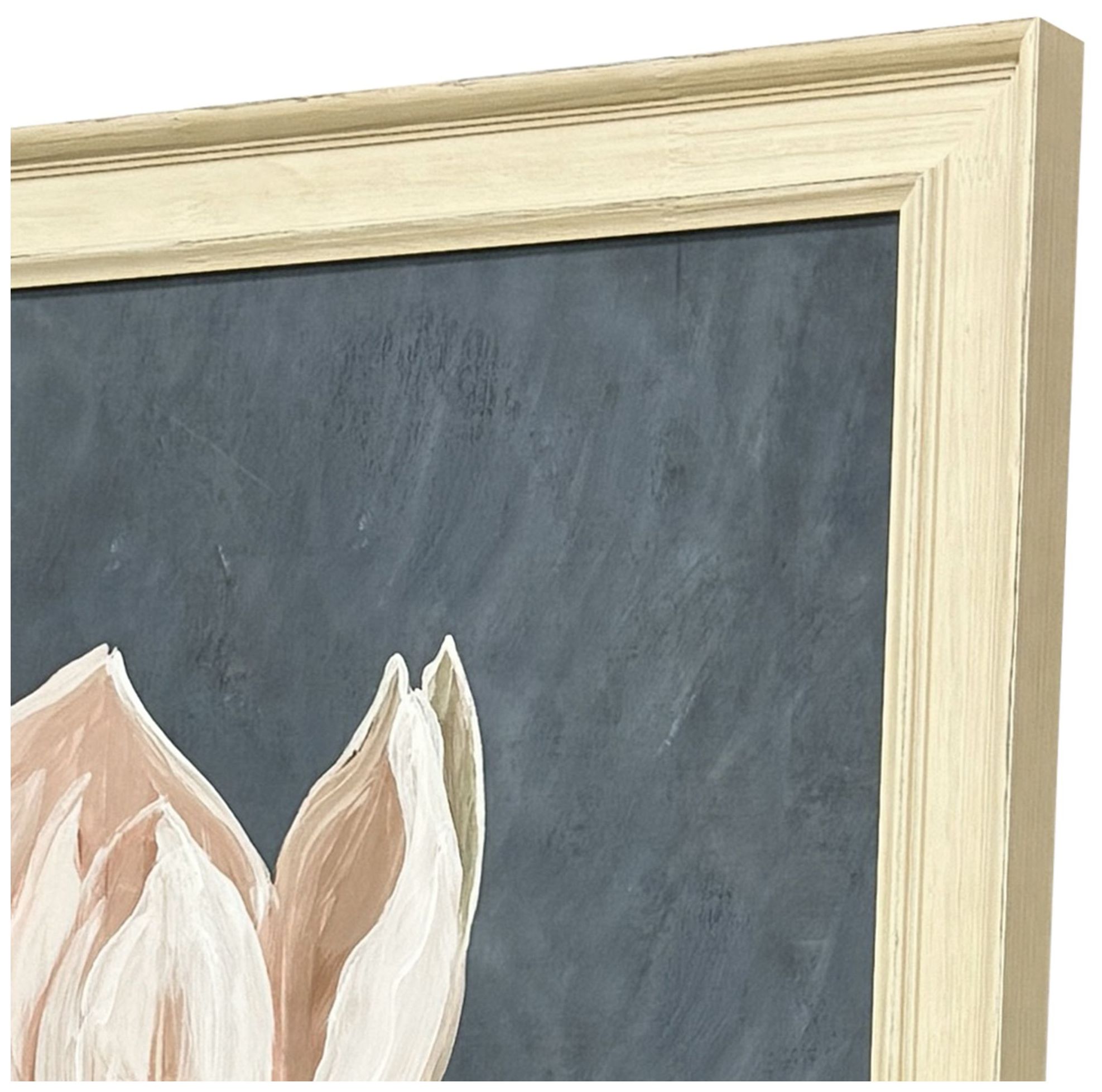 Image 3 Pink Magnolia Flora I 28"W x 52"H Transitional Framed Art more views