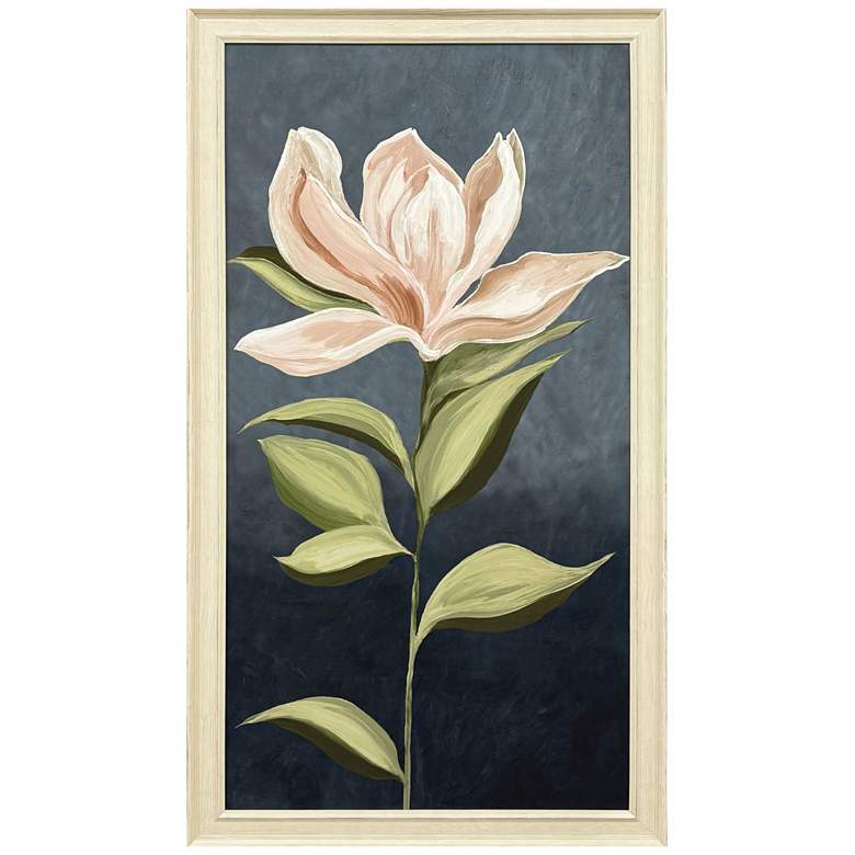 Image 1 Pink Magnolia Flora I 28"W x 52"H Transitional Framed Art