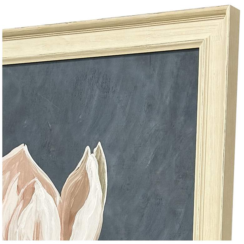 Image 3 Pink Magnolia Flora I 28"W x 52"H Transitional Framed Art more views