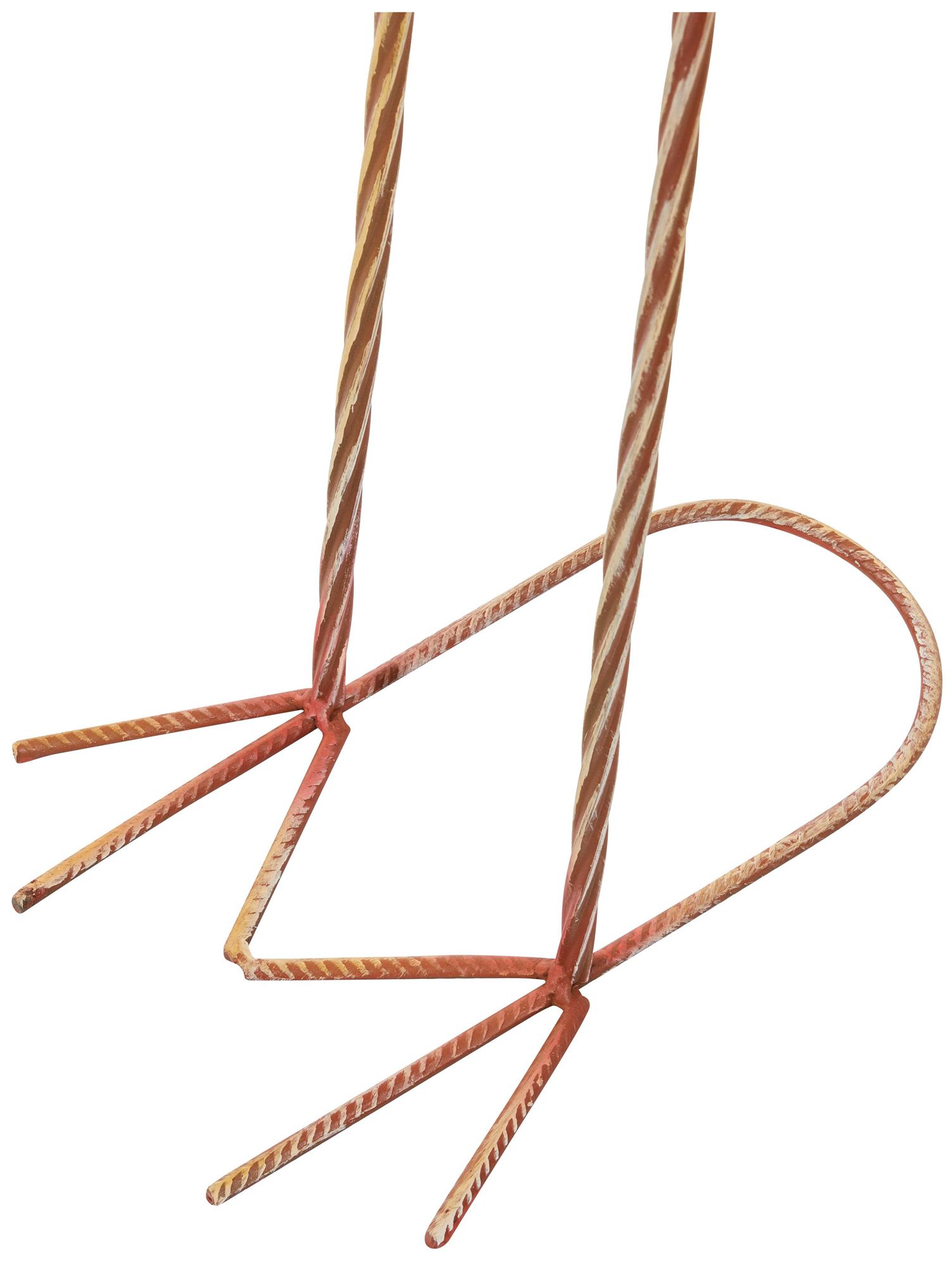 Image 4 Pink Metal Coastal Garden Sculpture, S/2 51", 54"H more views